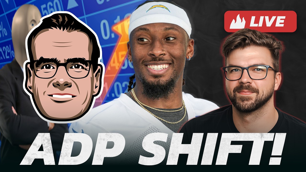 Самые заметные взлеты и падения ADP в Fantasy Football (обновление за июль 2026 г.)