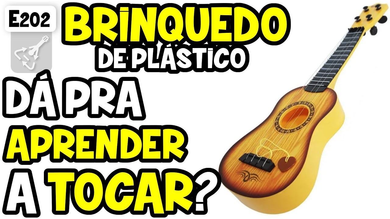 🔥 Violãozinho de brinquedo ➡️ Instrumento Musical!! (E202)