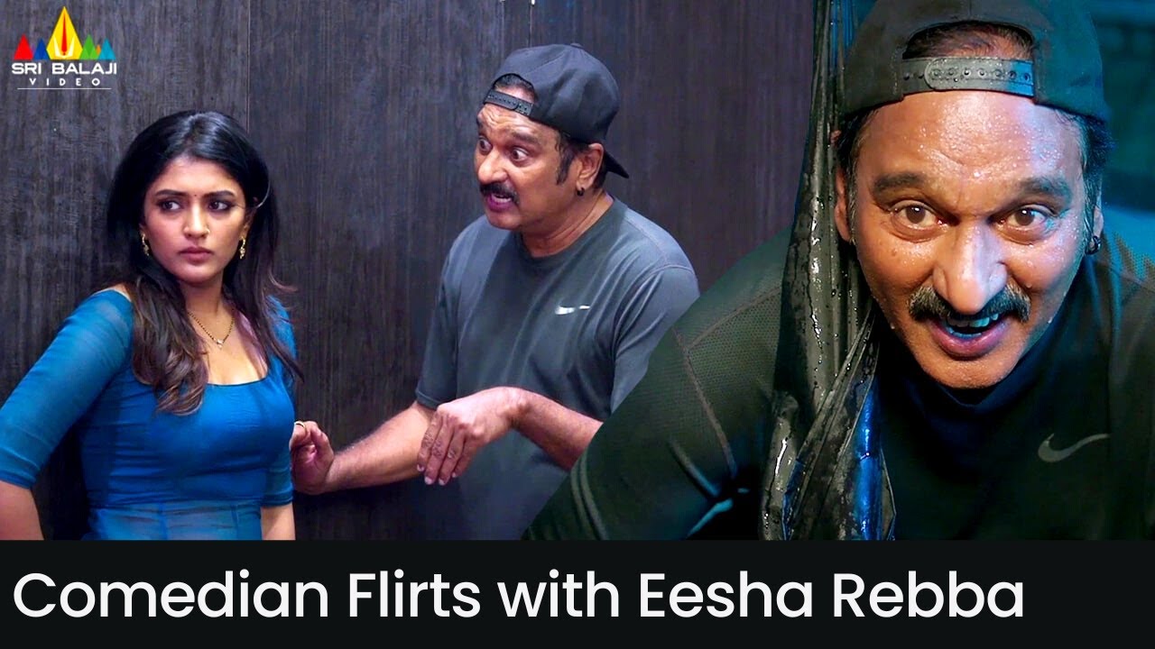 Krishna Bhagavaan Flirts with Eesha Rebba | Varanpona 24 Manikoor | Latest Malayalam Movie Scenes