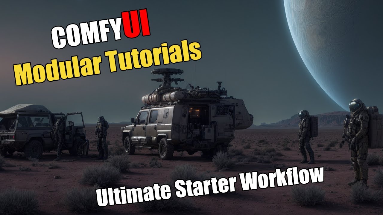 ComfyUI Modular- Ultimate Starter Workflow Usage