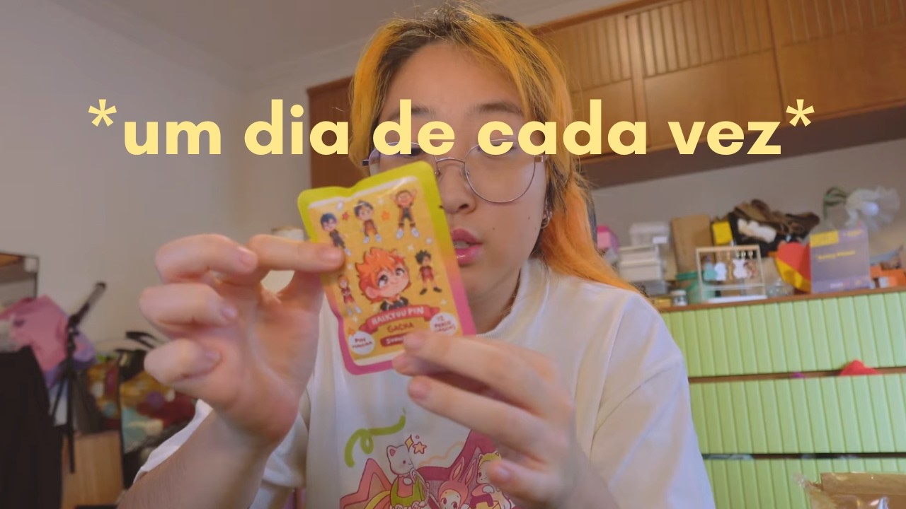 (PT-BR) STUDIO VLOG #8 | Photocards Arcane, Gacha Hiakyuu, CCXP quase chegando, Embalagens! 🍒🍊