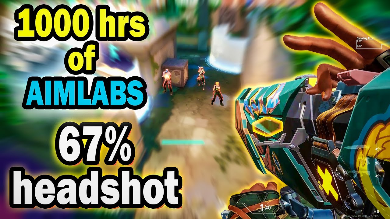 When 1000 hrs AIMLABS GRINDER plays RAZE 🥶