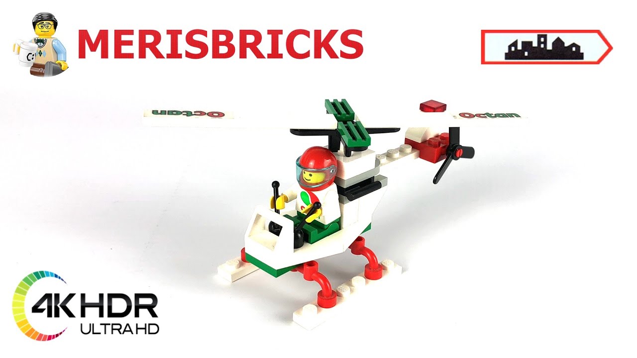 Lego 6515 - Octan - Stunt Copter - Lego Speed Build 4K and Review #LEGO #LegoSpeedBuild #LegoCITY