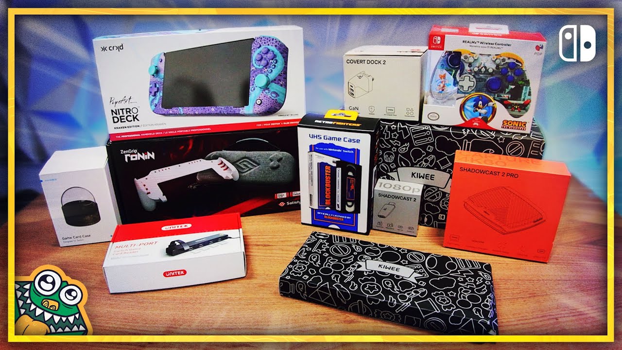 10 NEW Nintendo Switch Accessories - HAULED NS 🛒 Ep.18 - List and Overview