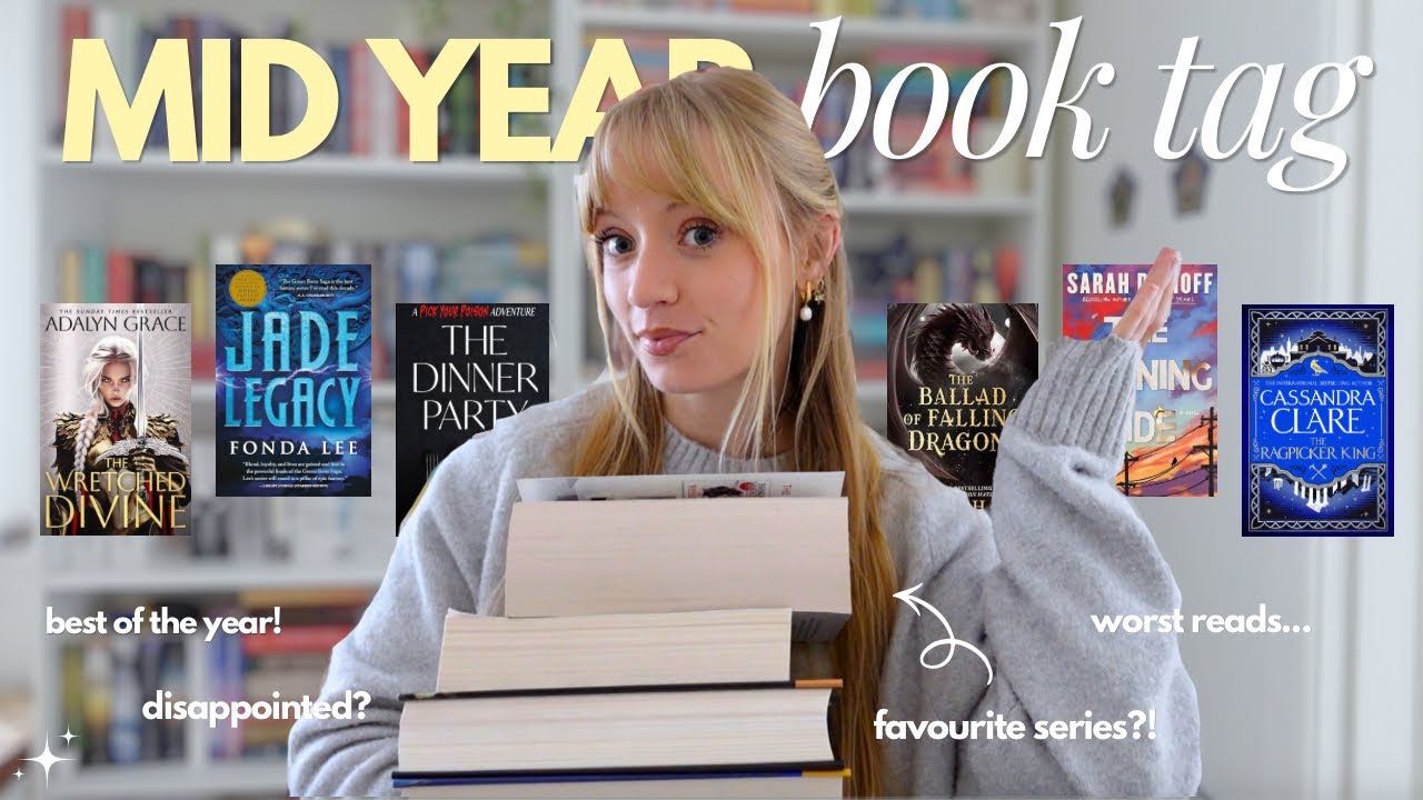 MID YEAR BOOK TAG⭐️ new favourites, disappointments and anticipated reads!