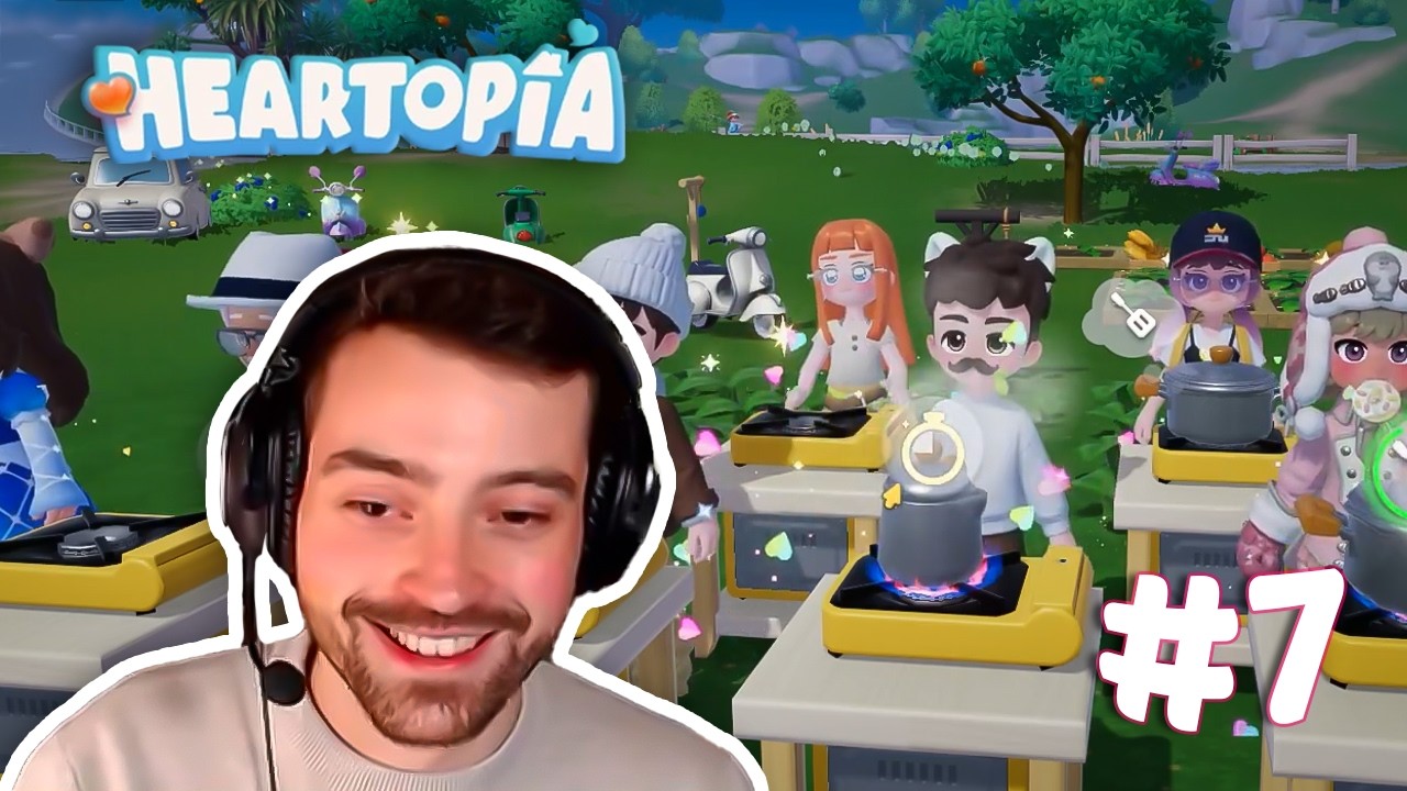 On boost la cuisine et on farm ensemble 🌈 — Heartopia #7