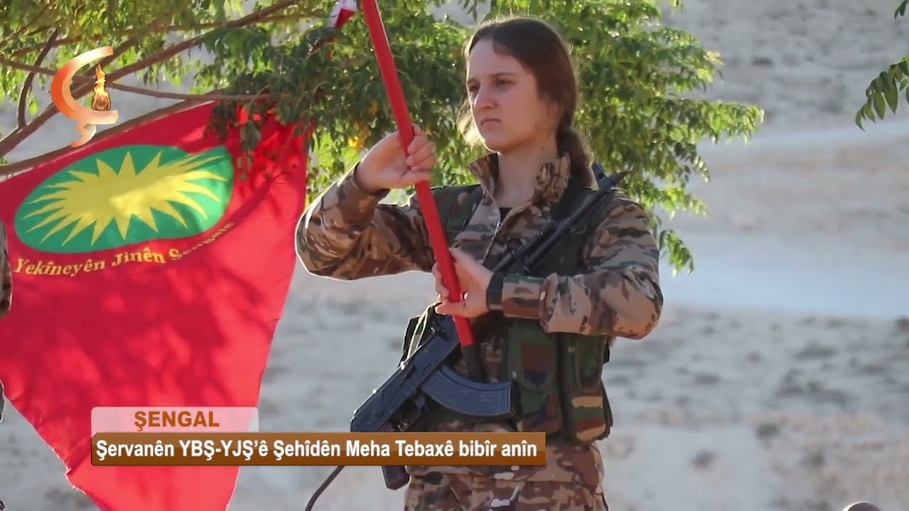 ŞENGAL |  Şervanên YBŞ YJŞ'ê Şehîdên Meha Tebaxê bibîr anîn