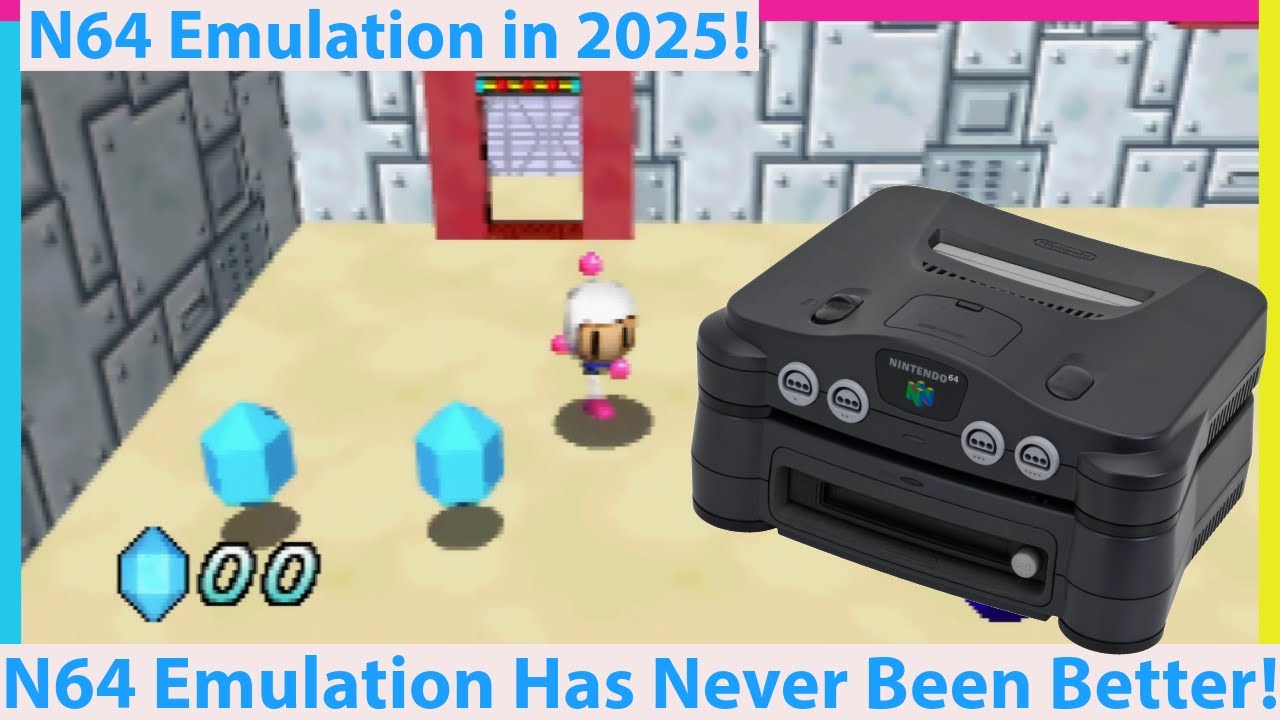 Nintendo 64 Emulation Has Never Been Better! Ares for N64 and N64 DD