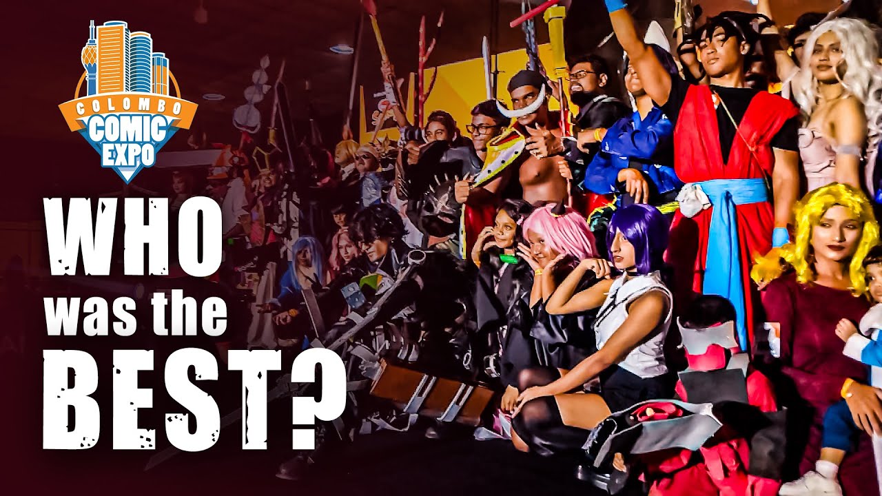 Colombo Comic Expo 2025 | Cosplay Ramp Walk & Cosplay Competition | Day 01 | BizzB Roots