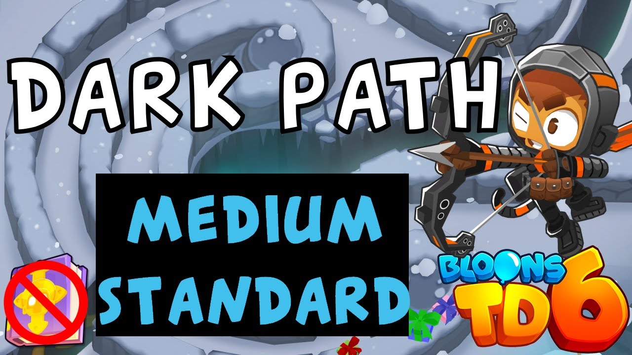 Bloons TD 6 | Dark Path Medium Standard | No MK No Powers | Guide / Strategy