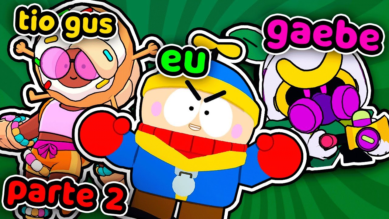 Juntar o tio gus e o gaebe na ranqueada do brawl stars VIROU BAGUN&Ccedil;A 👎😣