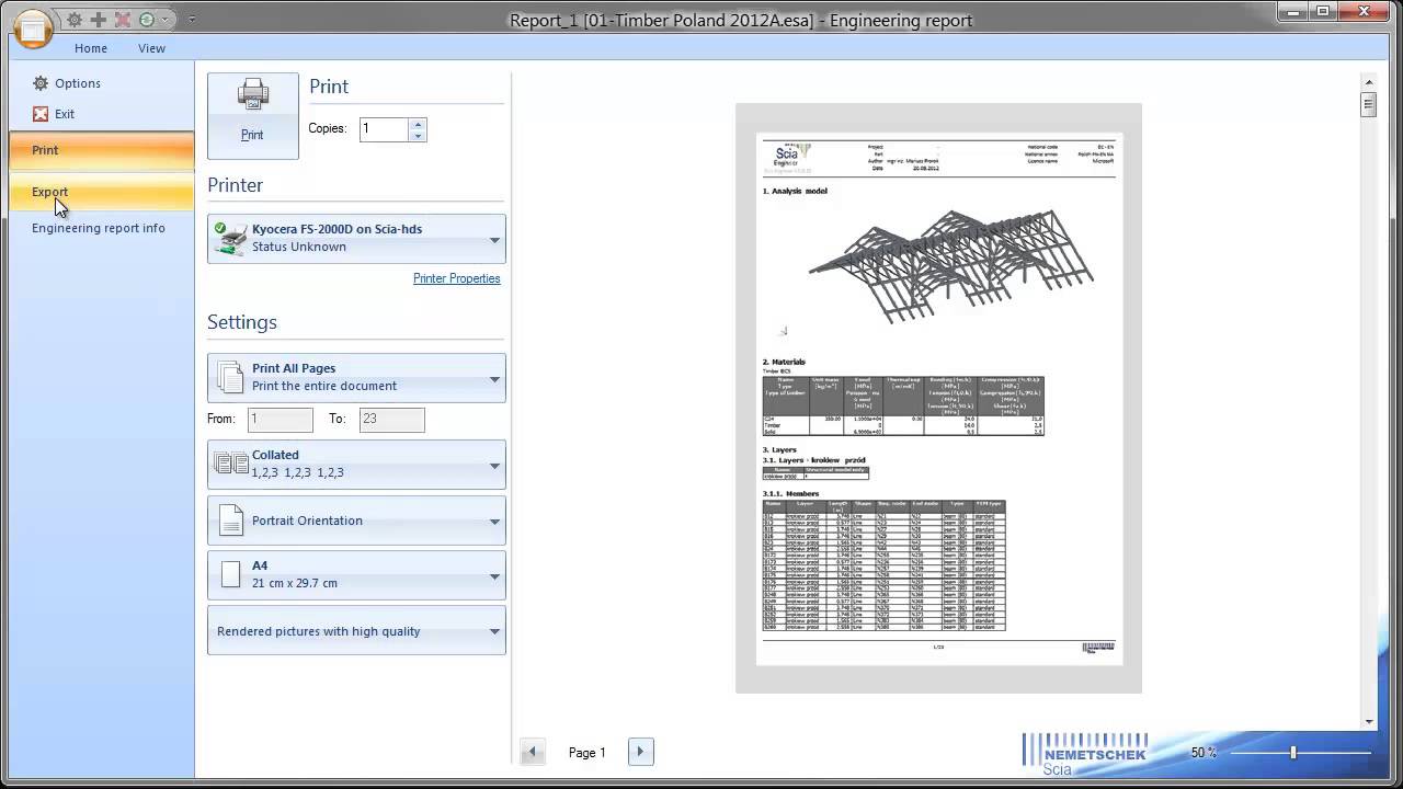 Engineering Report - Publication