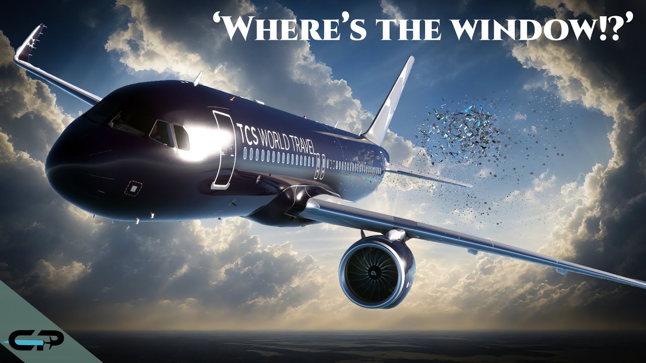 Plane Windows Fall Out Mid Air! | Titan Airways Airbus A321