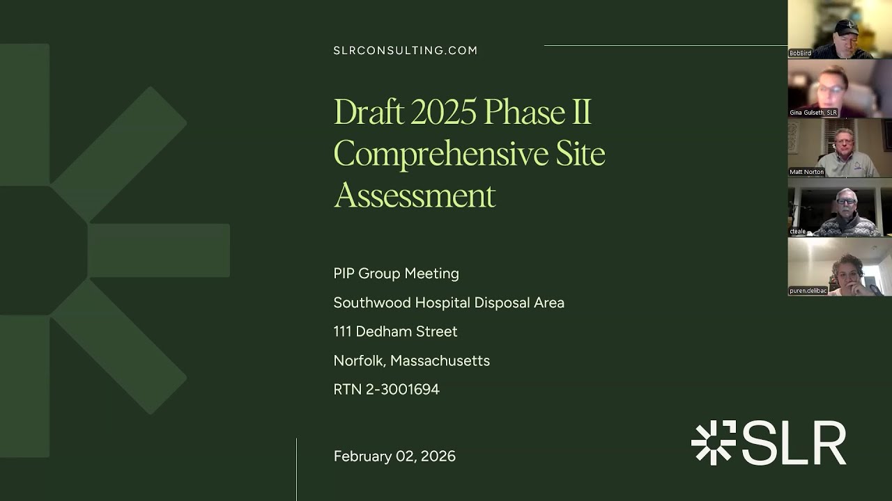 Norfolk PIP Group Meeting - February 2, 2026