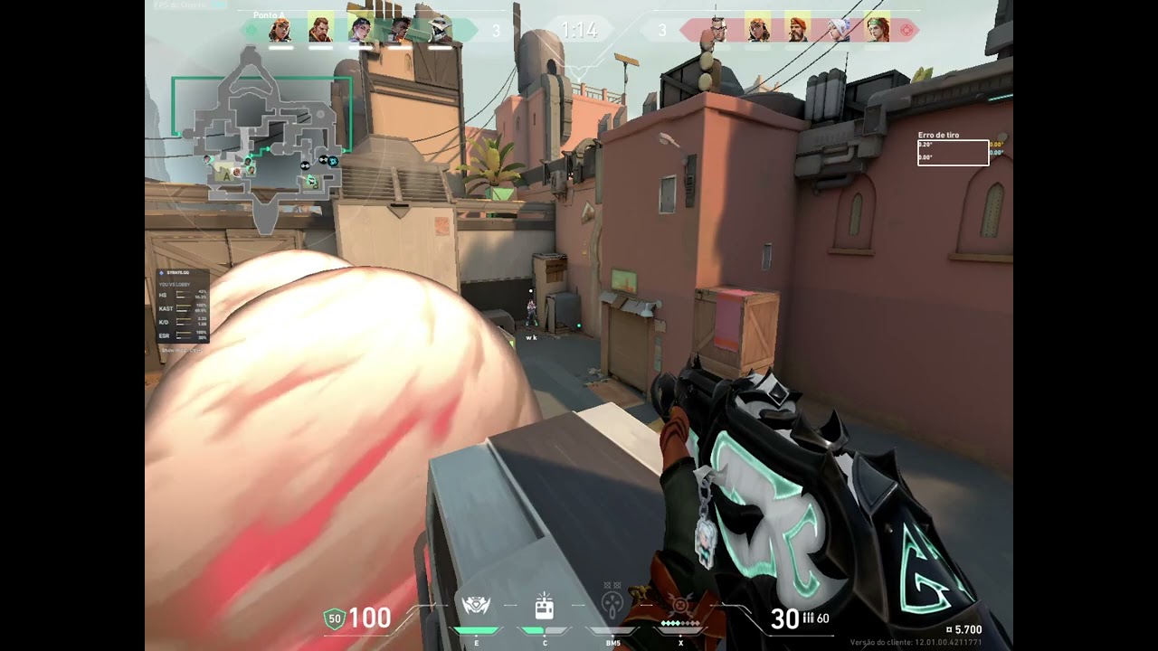 Jogado de RAZE com os amigos - HIGHLIGHT VALORANT