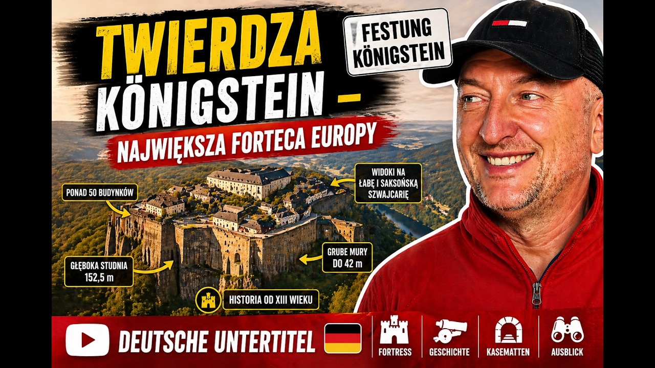 TWIERDZA KÖNIGSTEIN - FESTUNG KÖNIGSTEIN #twierdza #festung #trending #subscribe #travel #funny #sub