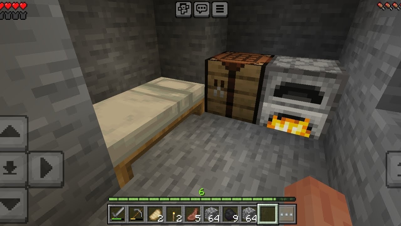 Playing Minecraft 