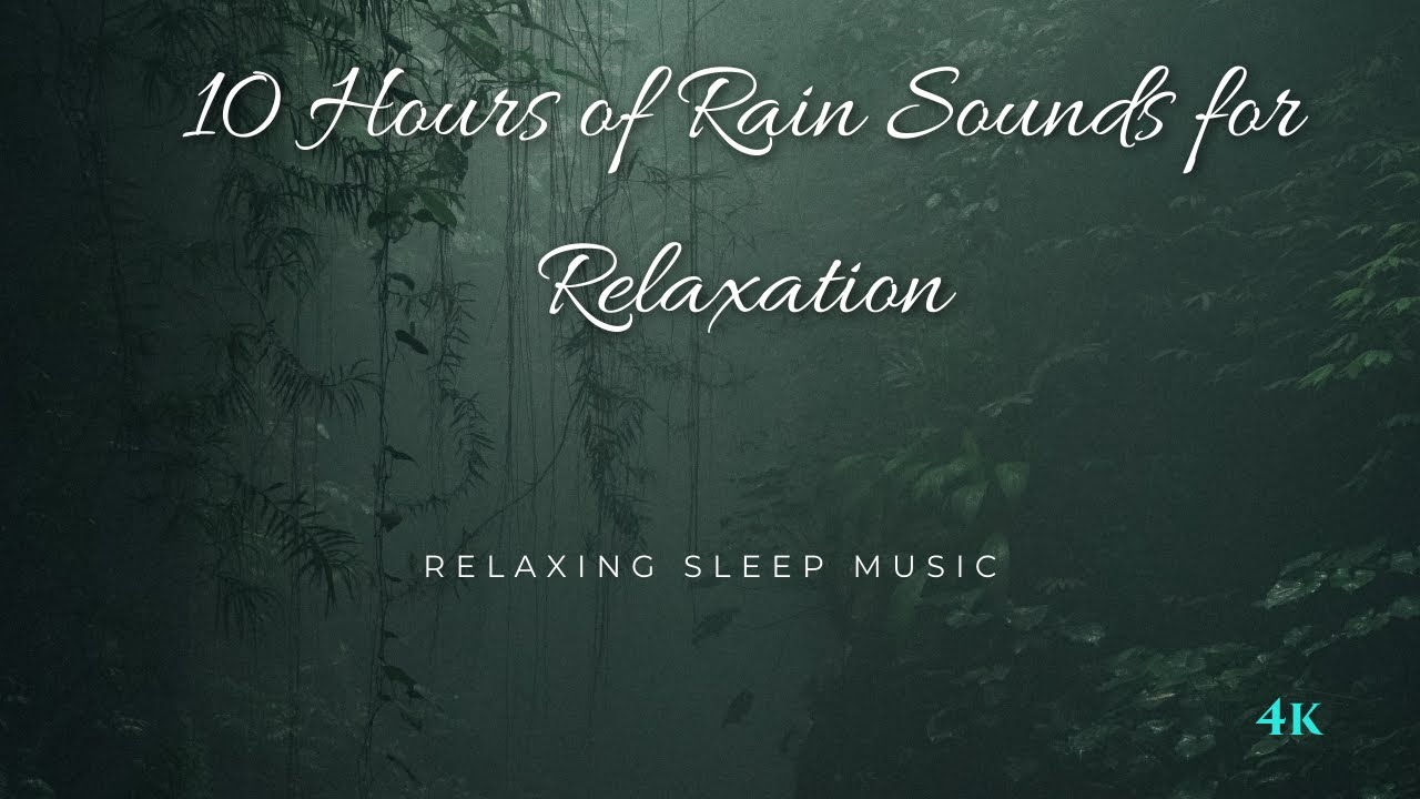 10 Hours Rain Sound 🌧️ | Deep Sleep, Relaxation & Stress Relief | Calm Verse
