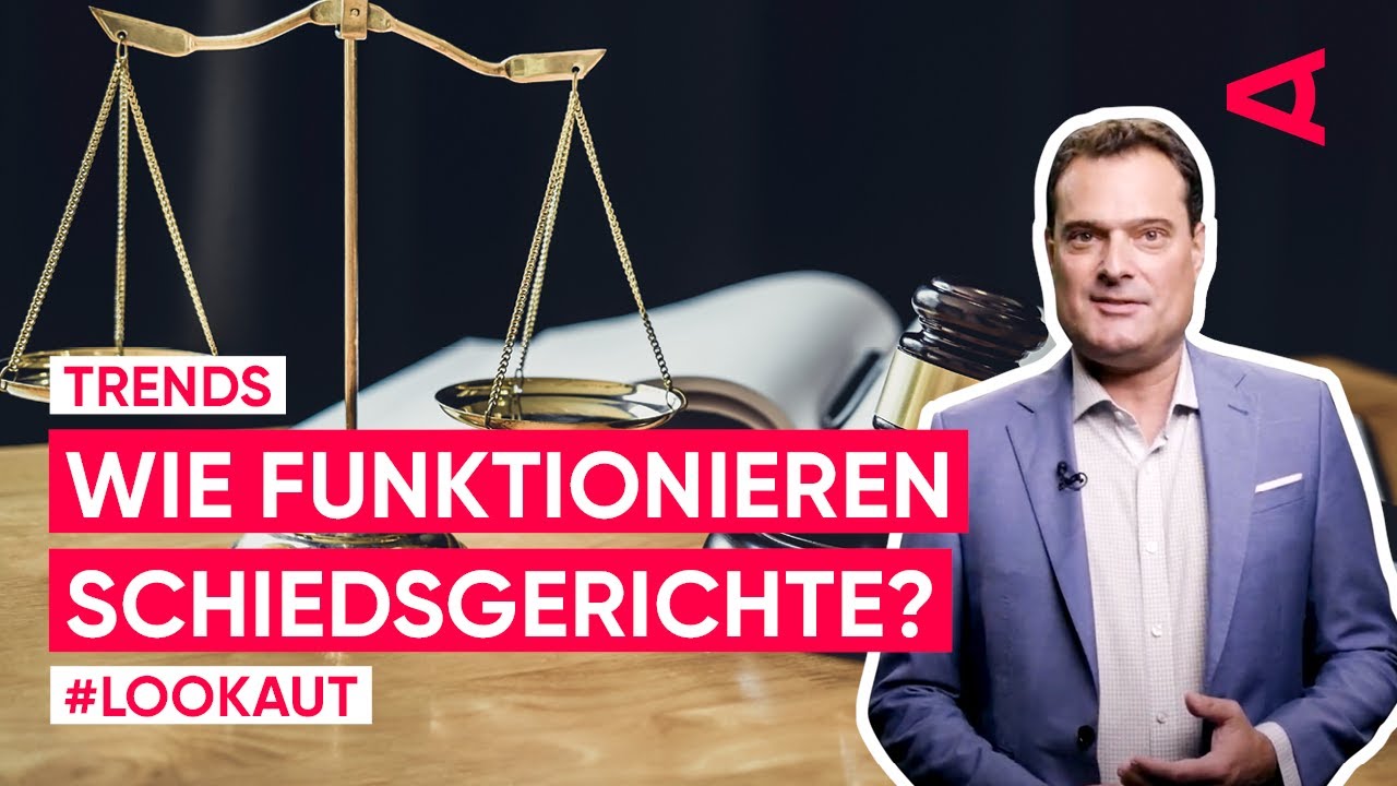 Wie funktioniert ein Schiedsgericht? #Erklärvideo