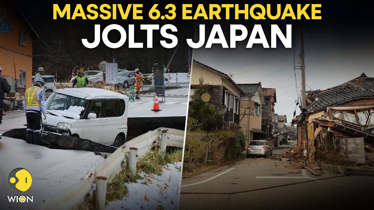 Japan Earthquake LIVE: Powerful 6.3 Magnitude Quake Strikes Japan's Bonin Islands Region | WION