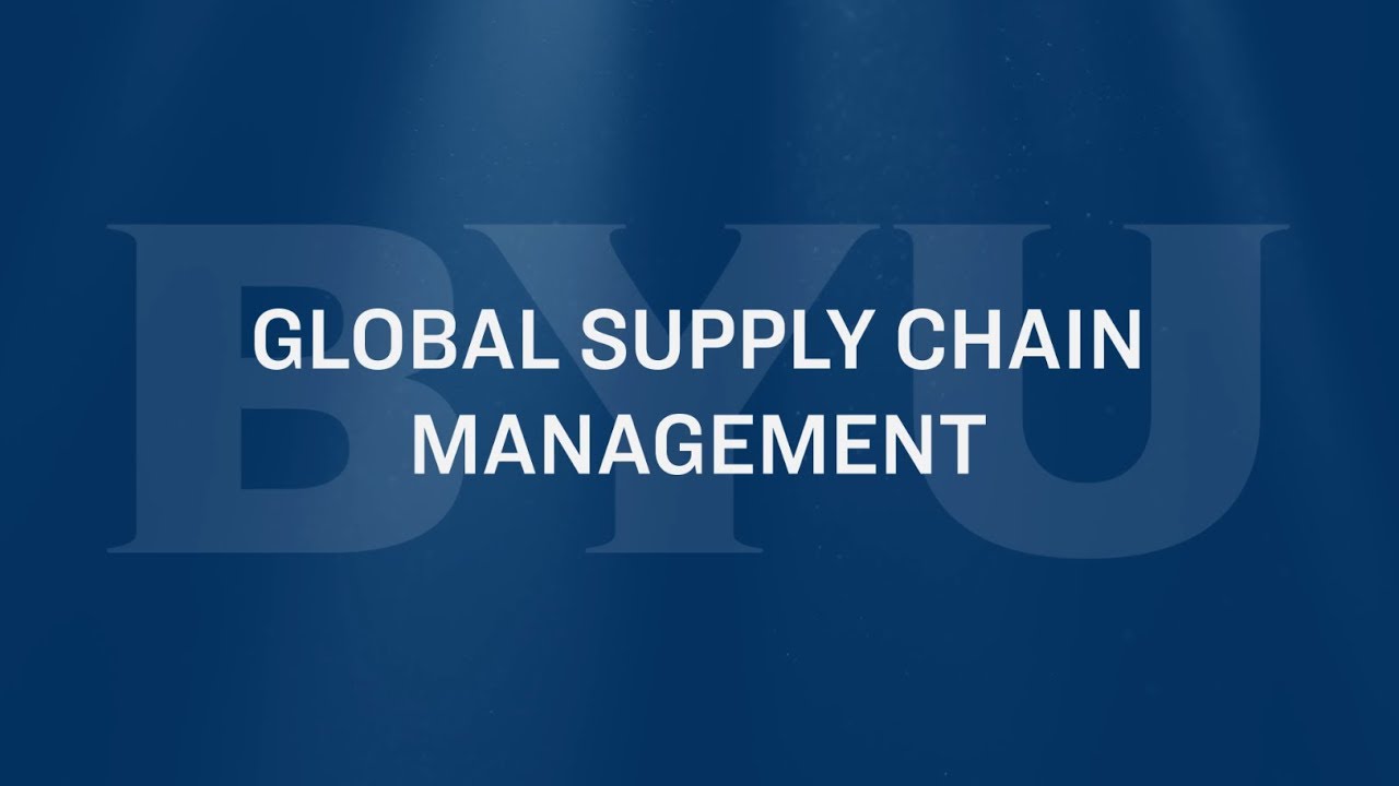 Global Supply Chain Management Major Snippet