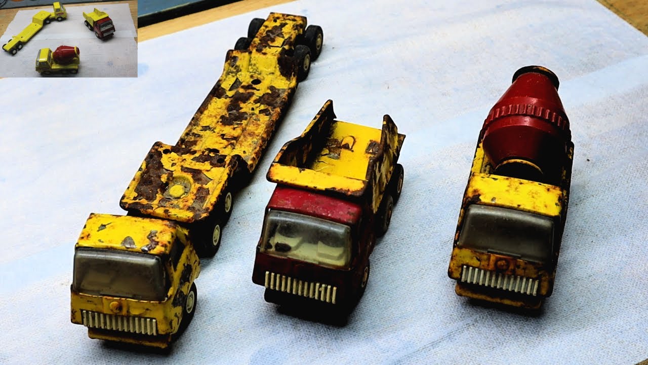 Tonka Mini Trucks Restoration