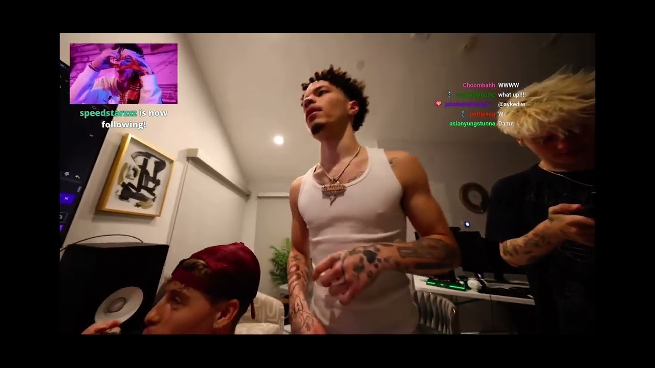 lil mosey freestyles to 3 royce david beats on stream