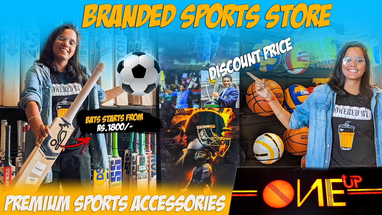 All Sports Accessories at Discount Price ! HUGE COLLECTIONS ! One Up Store, Chennai