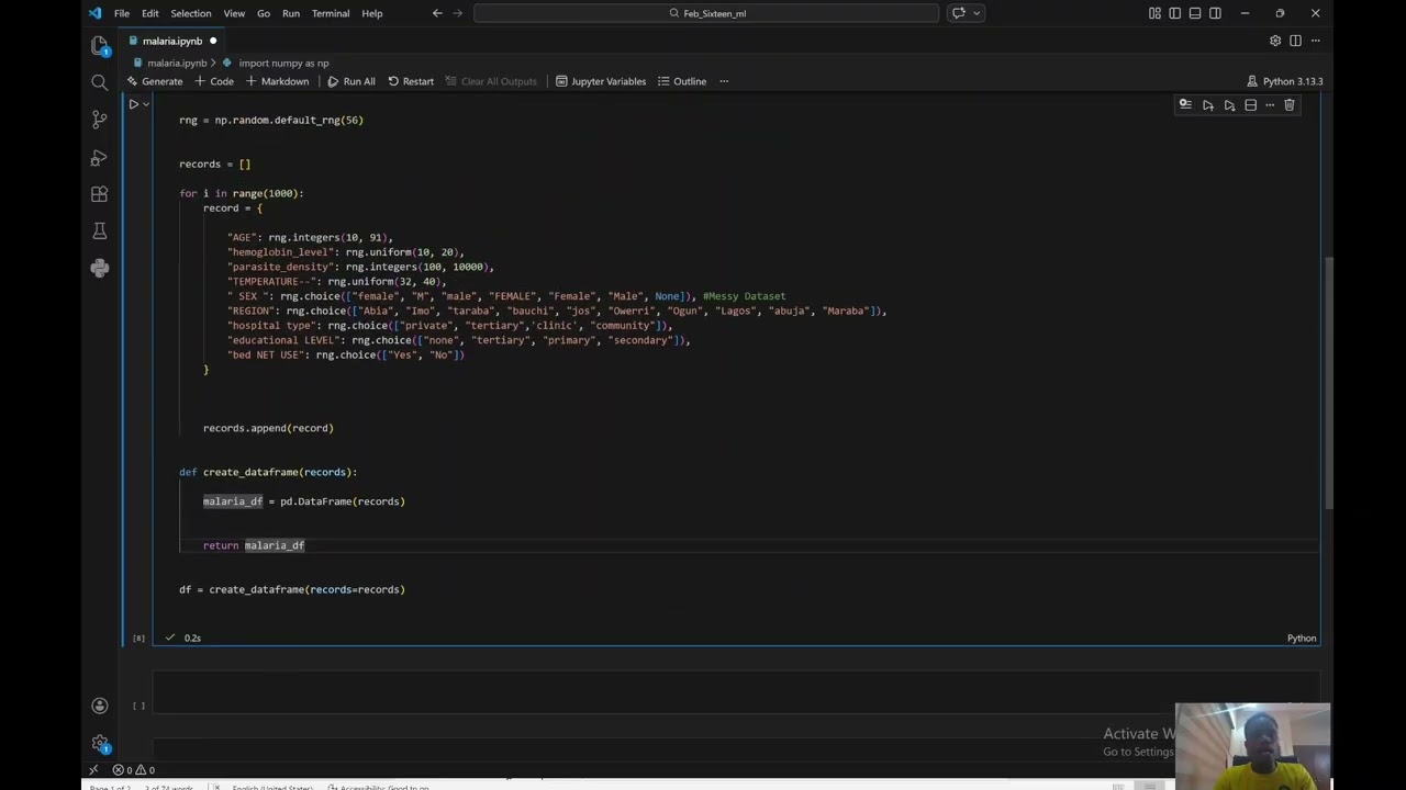 Malaria Positivity Prediction Model using Column Transformers in 2hrs (Machine Learning)