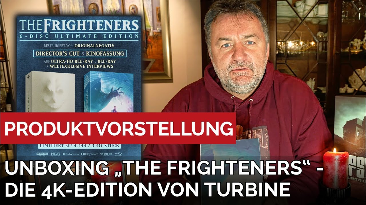 "The Frighteners" Auspackvideo - neues MEGA Restaurationsprojekt von Turbine Medien.
