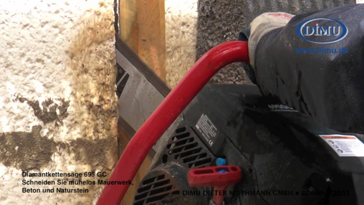ICS 695 GC Diamantkettensäge / Betonkettensäge
