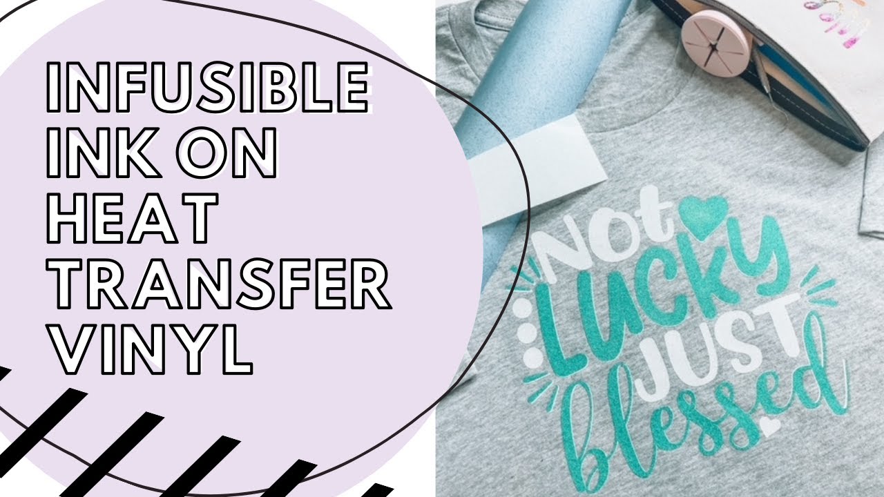 Cricut Infusible Ink on Glitter Heat Transfer Vinyl | Step by Step Tutorial