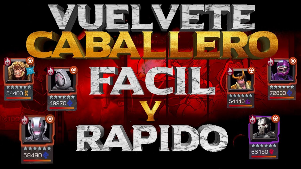 Vuélvete CABALLERO Facil Y Rapido - Guia De Caminos más fáciles, jefes y personajes recomendados