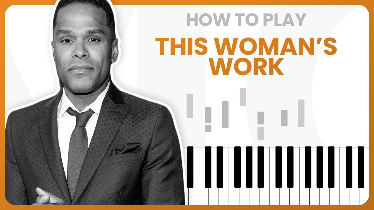 How To Play This Woman's Work By Maxwell On Piano - Piano Tutorial (Part 1)