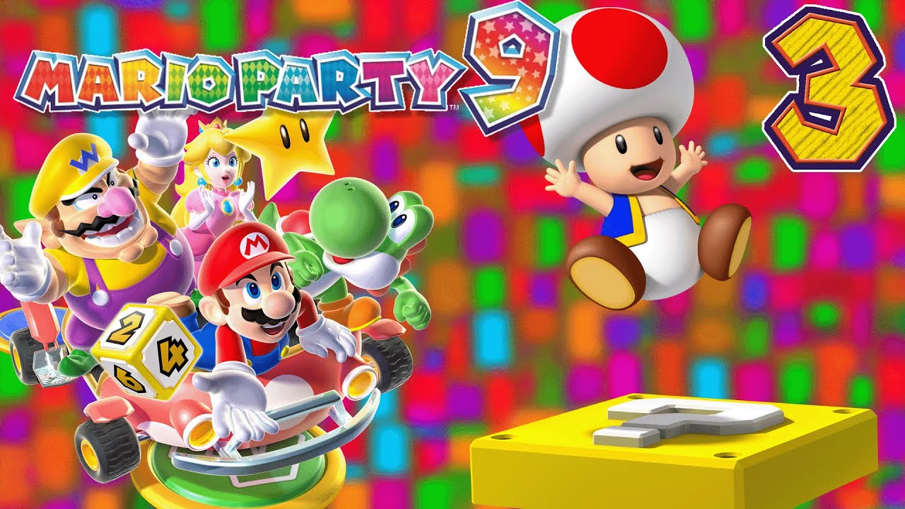 Mario Party 9 (Nintendo Wii) - Episode 3 - Boo's Horror Castle (Solo Mode) (Blind)