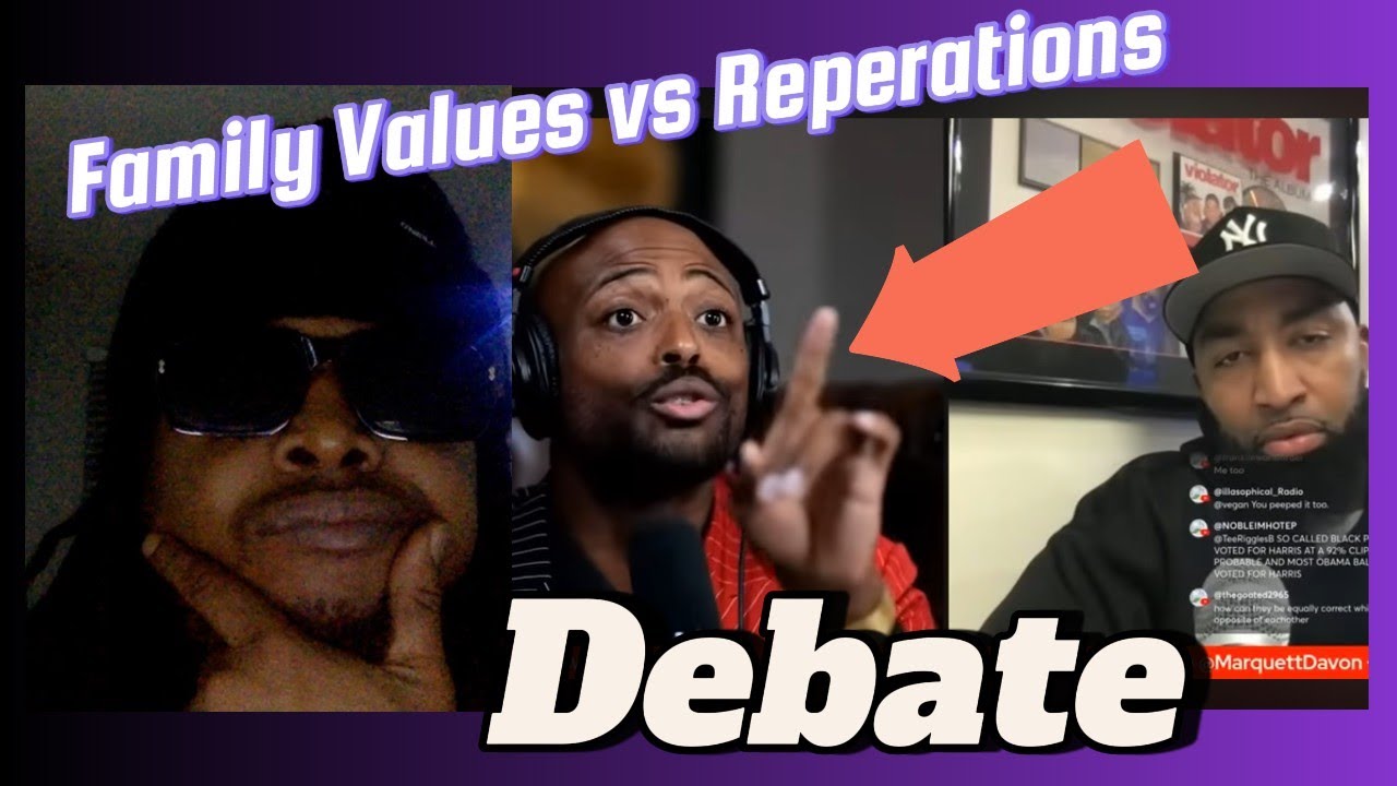 Mysonne vs Marquett Debate 🚨Are Reperations Destroying Families?! ABN Breakdown
