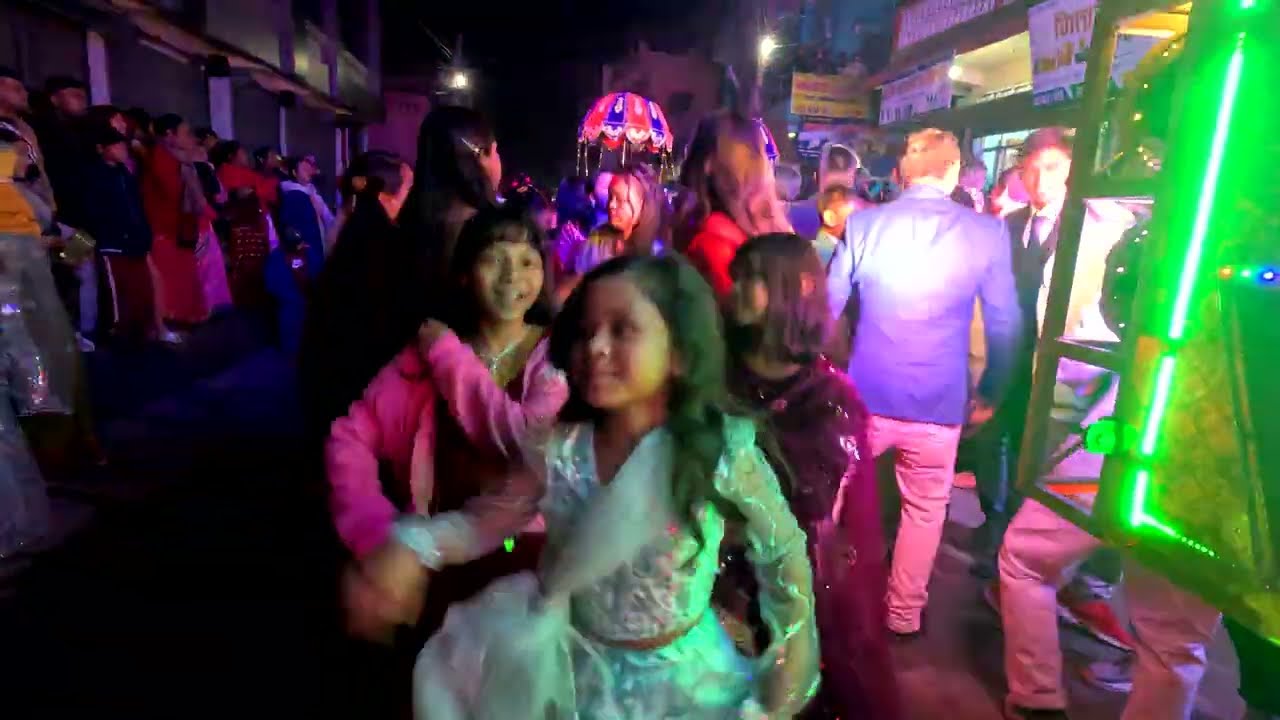 Amarpali Re  || Bhojpuri Song || Tharu Band Brass Wedding Dance Video at Bhalwari 2080.10.21
