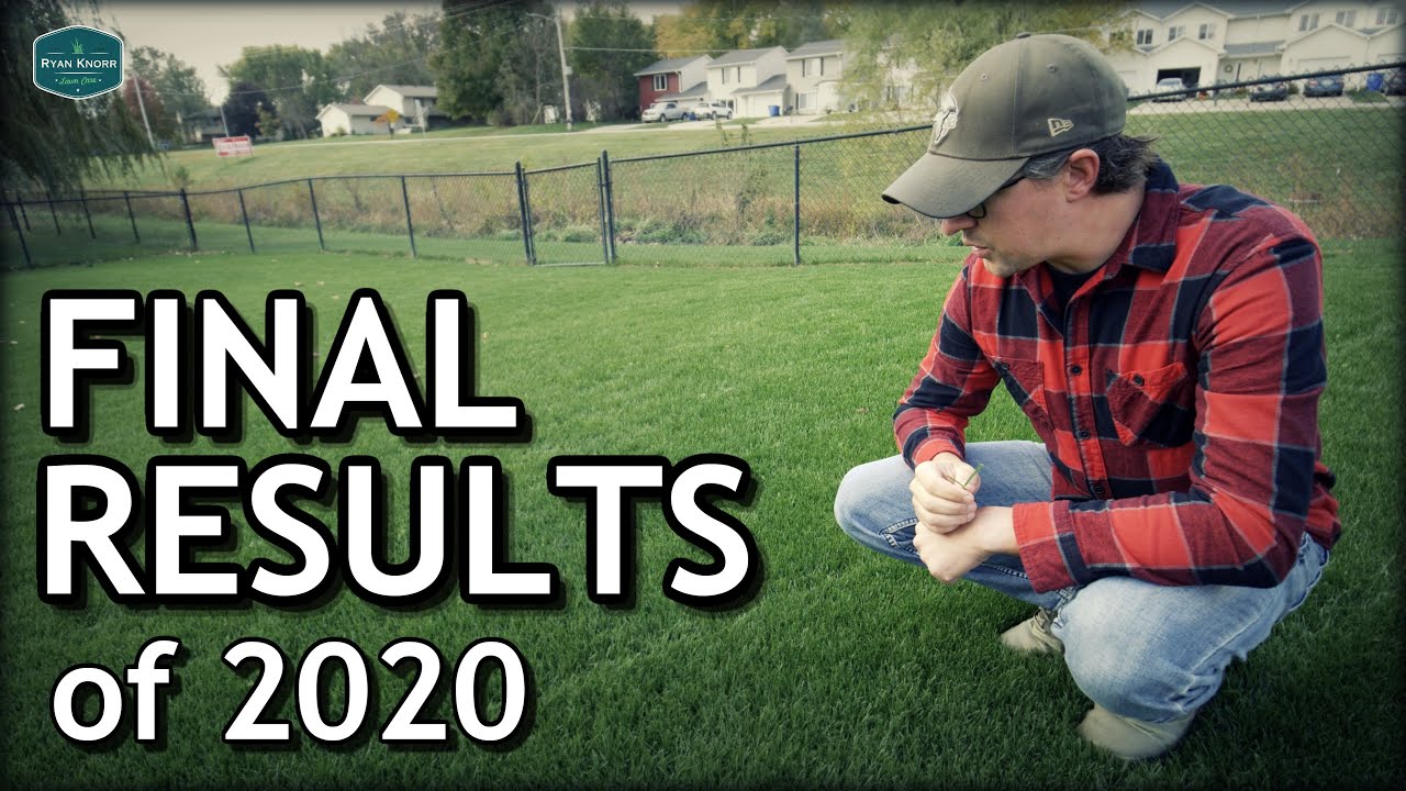 The FINAL RESULTS of the 2020 Lawn Season + Cool Season Winterizing Info
