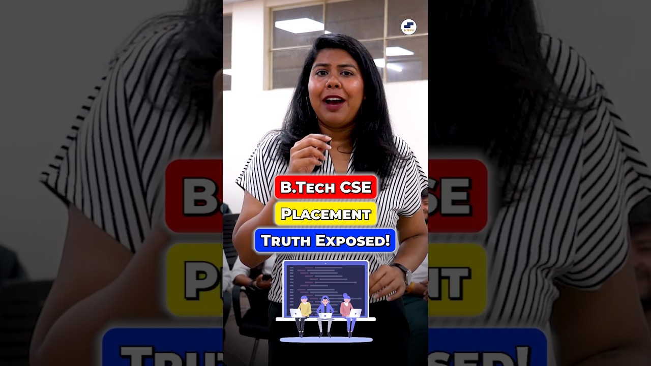 BTech CSE HARSH Placements Reality 2025 | 10-20 LPA Package? #Shorts #BTech #CSE #BTechColleges #Eng