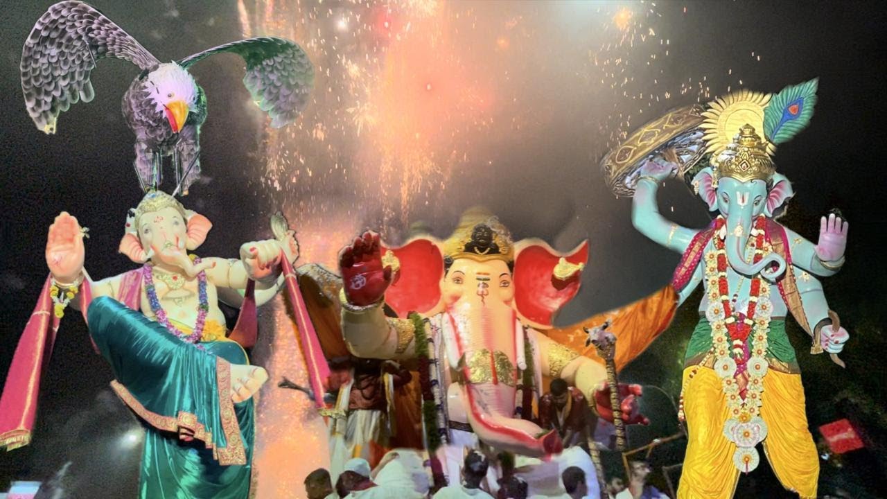 Surat Sarkar Biggest Ganesh Aagman 2024 😍 | Surat Ganesh Utsav 2024 | 3rd September Aagamn 2024