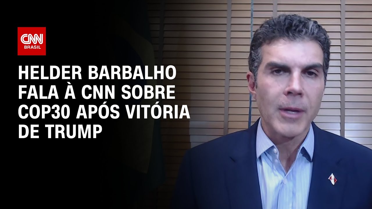 Helder Barbalho fala à CNN sobre COP30 após vitória de Trump; Veja na íntegra | CNN 360º