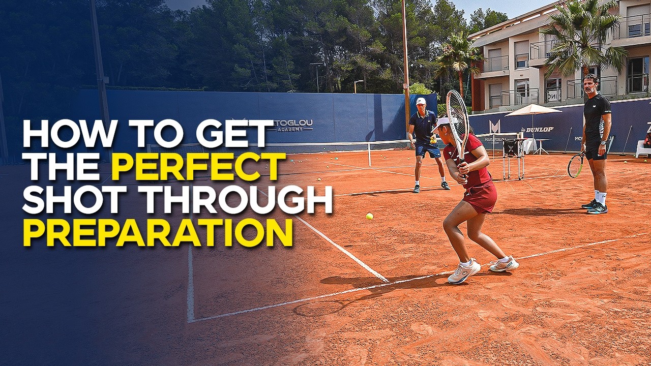 How to prepare before hitting the ball in tennis