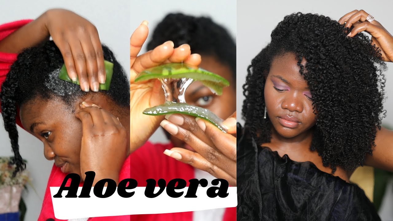 L'EFFET de l'aloe vera sur mes cheveux naturels