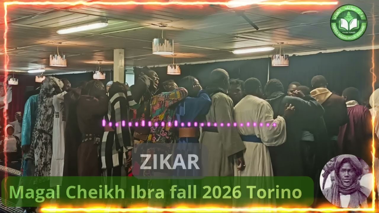 Zikar Magal Cheikh Ibra Fall 2026 Torino 