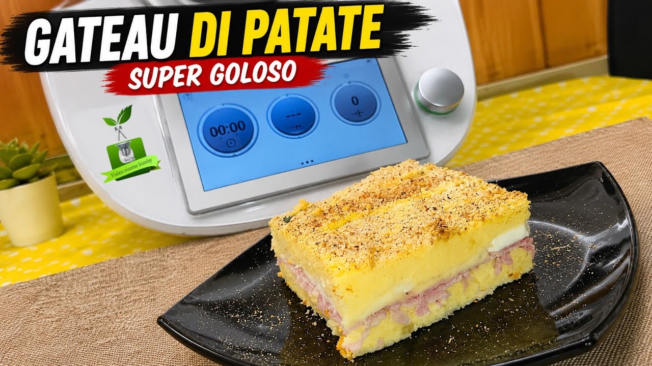 Gateau di patate per bimby TM7 TM6 TM5 TM31