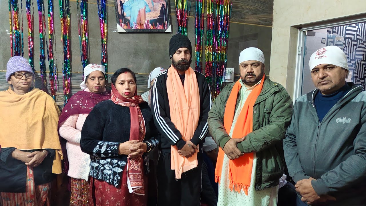 Parbhatferi Shri Balveer Chandarh And Rajinder Kaur Prince Rohit Ji Ke Greh KP Nagar Vikhe Sangat 