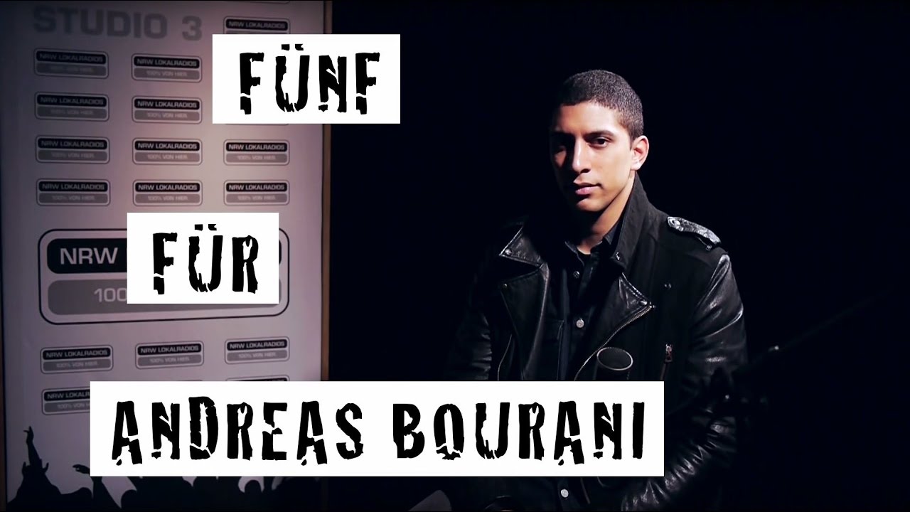 Fünf für Andreas Bourani - das Interview ohne Fragen