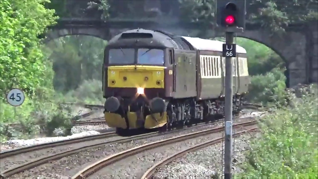 Railtours and Trains at Llandudno Junction 4/5/19