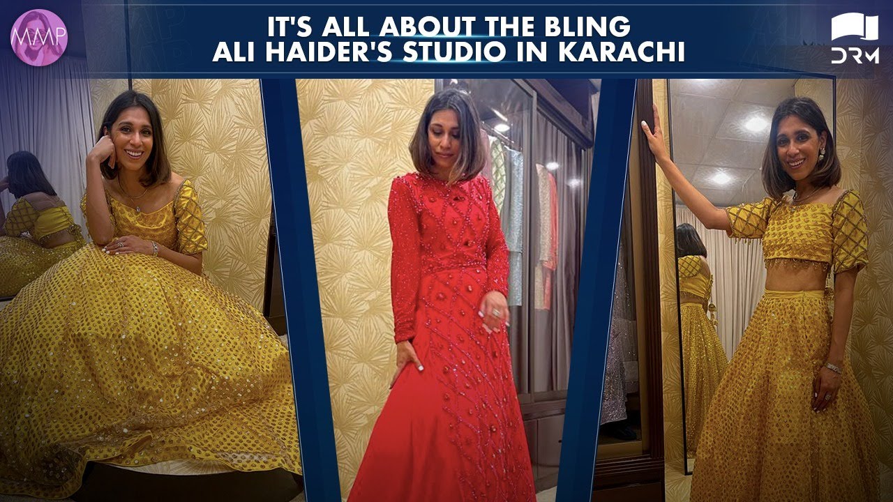 It's All About the Bling! | Ali Haider's Studio in Karachi | Momina's Mixed Plate