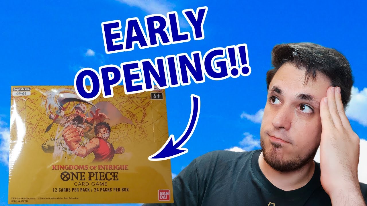 ✨NEW✨OPENING OP04 KINGDOMS OF INTRIGUE - One Piece Card Game English
